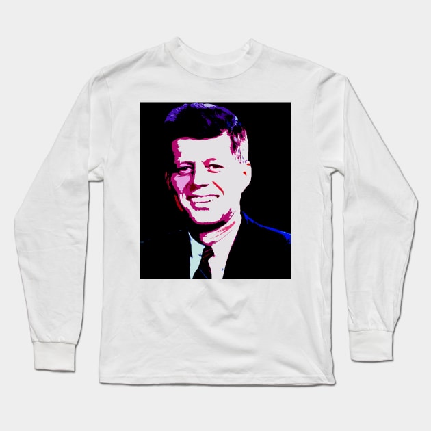 jfk Long Sleeve T-Shirt by oryan80